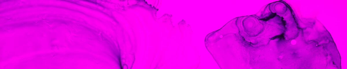 Neon Alcohol Ink. Magenta Subtle Paper. Fuchsia