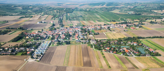 Alberndorf im Pulkautal Luftbild