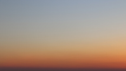 Landscape of city against sky at sunset