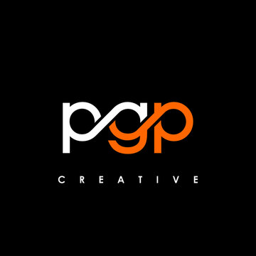 PGP Letter Initial Logo Design Template Vector Illustration