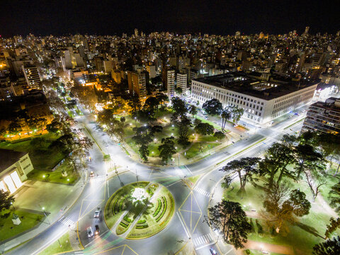 Bulevar Oro&ntilde;o y Avenida pellegrini tribunales rosario