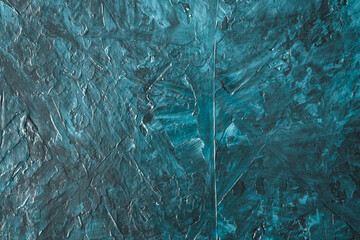 Turquoise decorative surface. Turquoise texture background