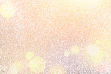 White and silver abstract bokeh lights. Glitter background silver shiny christmas background with light bokeh, defocus.