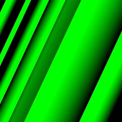 diagonal stripes in shades of neon green