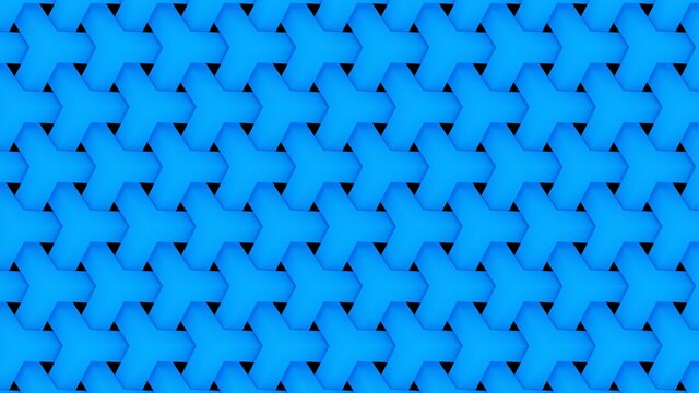 3d Render Blue Repeating Pattern Background Wallpaper