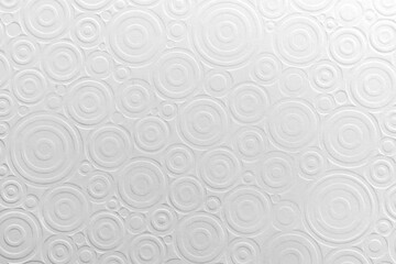 White texture circular pattern background