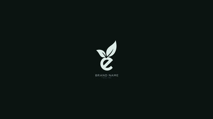 Alphabet letter Initial E, EE logo vector design, minimal, innovative, creative, symbol, sign, monogram, template, logotype, concept, branding for premium business typeface, startup, company etc.