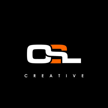 OSL Letter Initial Logo Design Template Vector Illustration