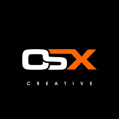 OSX Letter Initial Logo Design Template Vector Illustration