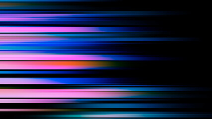 Hi tech polygon texture . Neon Speed Lines. Glowing blurred led light stripes in motion over on abstract background rainbow rays. Future tech. Magic moving fast lines wallpaper.