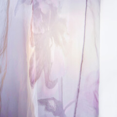 silk fabric flowers texture background