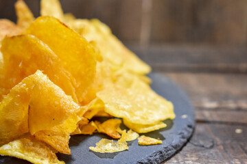 Potato Chips With Ketchup 