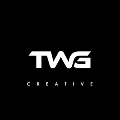 TWG Letter Initial Logo Design Template Vector Illustration