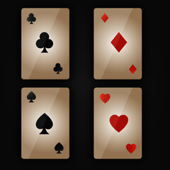 playing cards background
