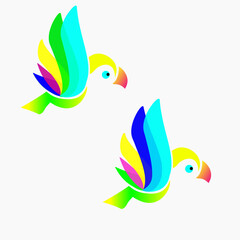 Parrot vector  ilustration 1