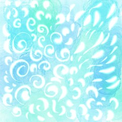 Abstract background with multi-colored paints stains in pastel colors. Use for backgrounds, textures, advertisements, web designs. packaging, paper, fabric.