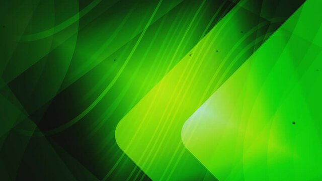 Beautiful dynamic green video background for presentation, postcard, banner, website, video background