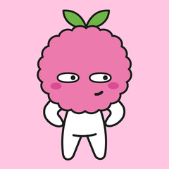 raspberry mascot