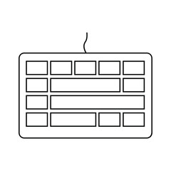 Computer keyboard icon