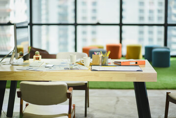 office business people.  interior room table corporate meeting