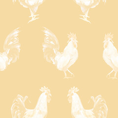 Fototapeta premium pattern with birds