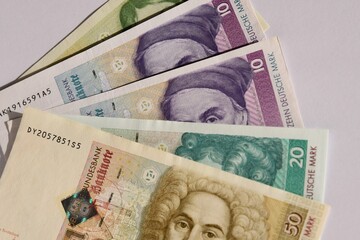 deutsche mark scheine