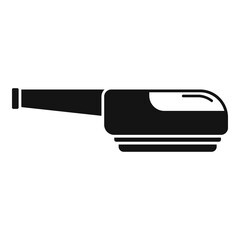 Care steam cleaner icon, simple style