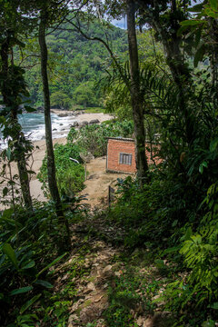 A Humble Fisherman's House In A Isolated Beach