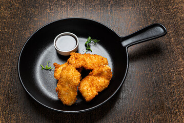 fried fish with soy sauce