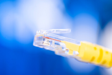 Network cable for connection to the hub