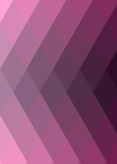 Fototapeta premium Abstract color Low-Polygones Generative Art background illustration