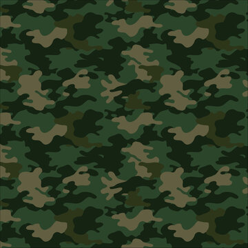 Seamless camouflage abstract pattern, Military Camouflage pattern design element for Army background, printing clothes, fabrics, sport t-shirts jersey, web banners, cards and wallpapers
