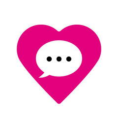 Love message icon