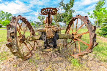 Old rusted Tractor