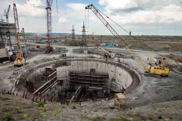 Construction of industrial well. Sokolovo-Sarbay Mining and processing plant. Rudny, Kostanay region.