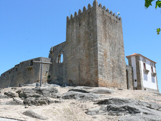 Ville de Belmonte au Portugal