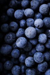 Frozen blueberries
