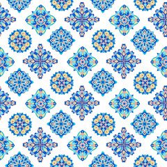 Abstract mosque pattern, outline hand drawn style