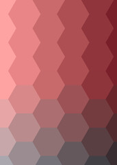 Abstract color Low-Polygones Generative Art background illustration