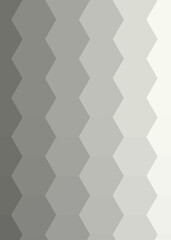 Abstract color Low-Polygones Generative Art background illustration