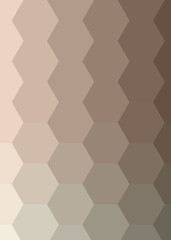 Abstract color Low-Polygones Generative Art background illustration