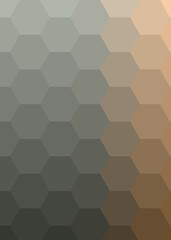 Abstract color Low-Polygones Generative Art background illustration