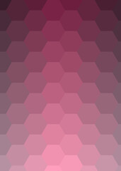 Abstract color Low-Polygones Generative Art background illustration