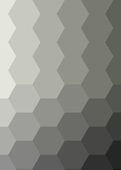 Abstract color Low-Polygones Generative Art background illustration