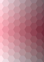 Abstract color Low-Polygones Generative Art background illustration