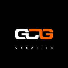 GCG Letter Initial Logo Design Template Vector Illustration