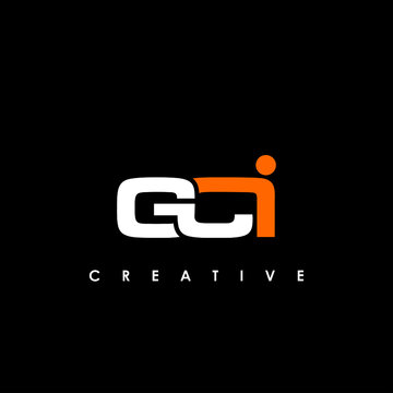 GCI Letter Initial Logo Design Template Vector Illustration