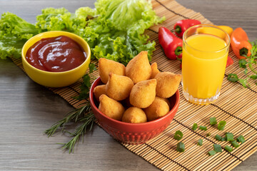 Coxinha of chicken, Brazilian snack