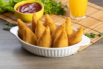 Coxinha of chicken, Brazilian snack