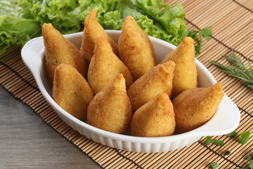Coxinha of chicken, Brazilian snack
